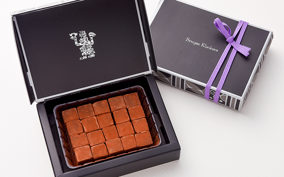 ブルージュの石畳 いちじく